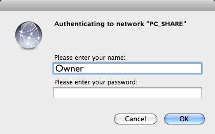 Mac OS Authentication